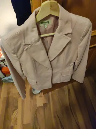 Chaqueta rosa, salmón