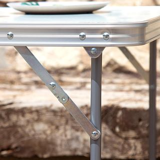 - AKTIVE Mesa camping plegable, Mesa ligera, pat