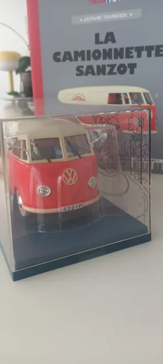 Coche Tintín 1/24 La Camioneta Sanzoz