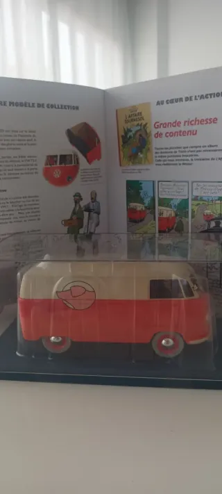 Coche Tintín 1/24 La Camioneta Sanzoz