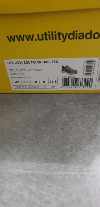 Scarpe da lavoro antinfortunistiche Diadora 42