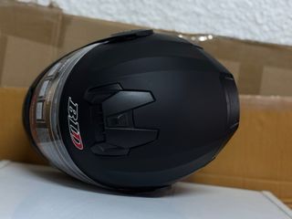 Casco Moto Modular Integral Negro Mate Talla M
