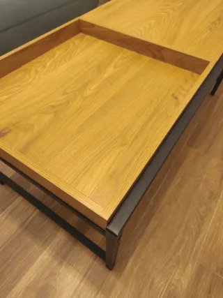 Mesa madera y metal