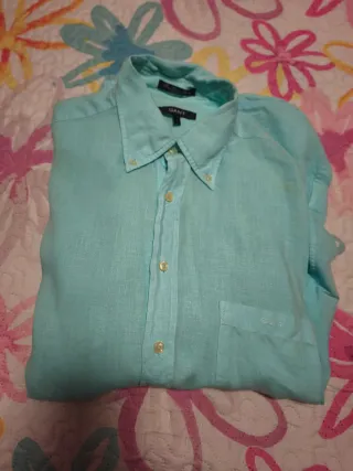 Camisa Gant Talla L, LINO