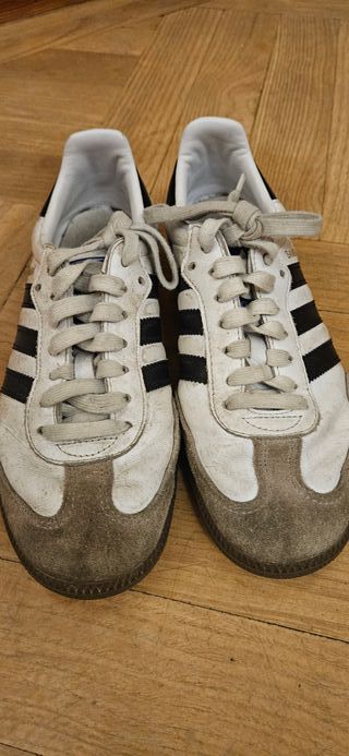 Adidas Samba Blancas Talla 40 2/3