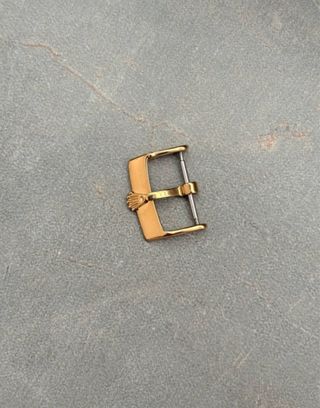 Hebilla para reloj Rolex Acero Dorada 20mm