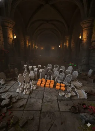 Massive Darkness 2 Escenografía