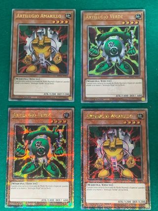 Yu-Gi-Oh! Artilugio Amarillo y Verde (ESP)