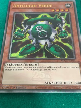 Yu-Gi-Oh! Artilugio Amarillo y Verde (ESP)