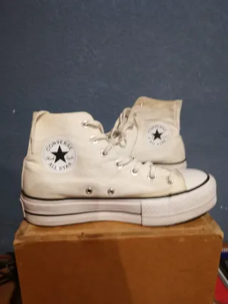 Converse All Star Plataforma Mujer Talla 38