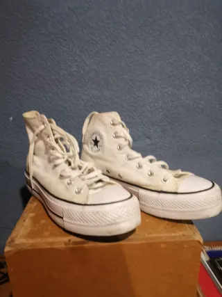 Converse All Star Plataforma Mujer Talla 38