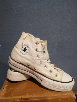 Converse All Star Plataforma Mujer Talla 38