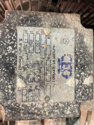 Compresor de aire industrial