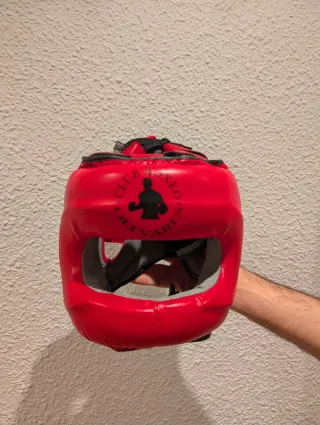 Casco de boxeo profesional reforzado