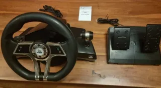 Volante e Pedali PS4 in Scatola Originale
