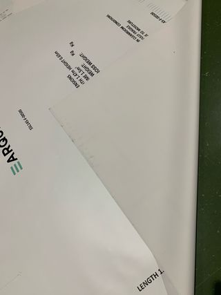 Tela PVC impermeabile 2,95x3,20m