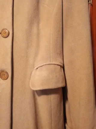 Abrigo El Corte Inglés Talla 40 Beige