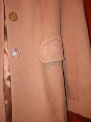 Abrigo El Corte Inglés Talla 40 Beige