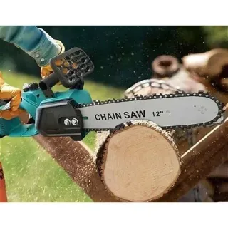 Motosega 12 con 2 batterie e caricabatterie