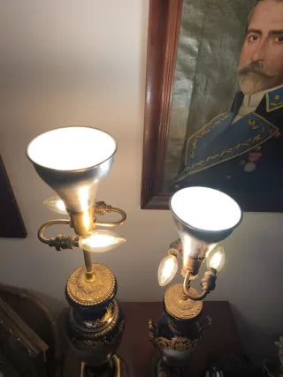 Lámparas Sèvres antiguas