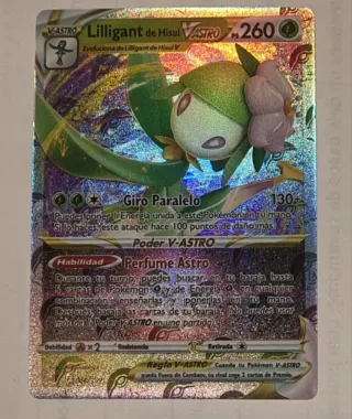 Carta Pokémon V-ASTRO Lilligant de Hisui