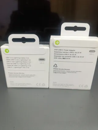 Caricatore iPhone Apple USB-C 20W e Cavo