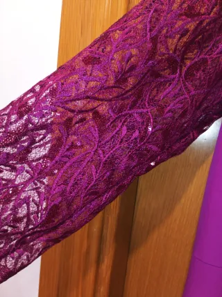 Vestido fiesta alta costura