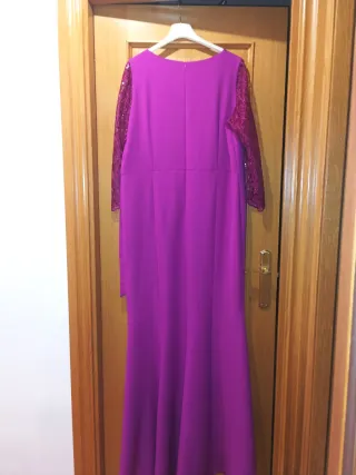 Vestido fiesta alta costura