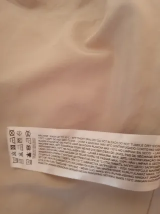 Chaleco Mango Beige Talla 13 a 14 años