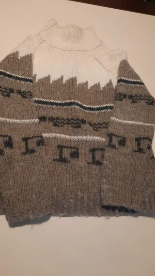 Jersey Zara Lana Cuello Alto