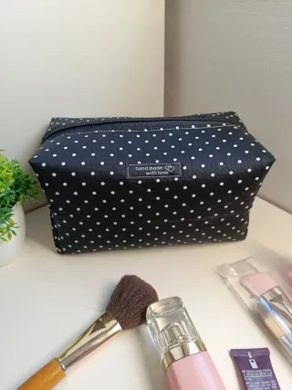 Neceser XL blanco y negro