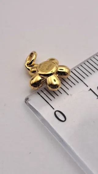 Colgante Flor Oro 18k con Perla Tous