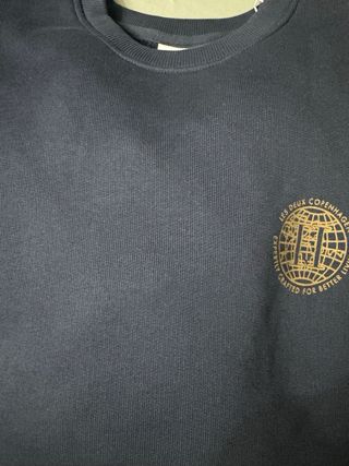 Sudadera Les Deux Hombre Azul y Dorado Nueva