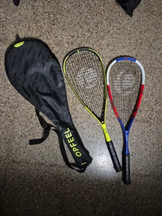 Raquetas de Squash y funda