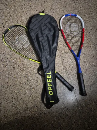Raquetas de Squash y funda