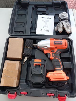 Taladro de impacto ruedas tornillos