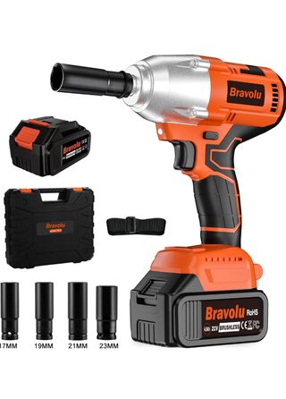 Taladro de impacto ruedas tornillos