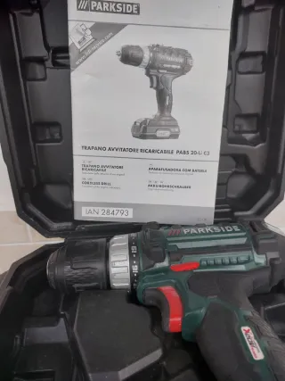 Trapano avvitatore Parkside 20V X Team