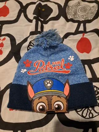 Gorro Patrulla Canina niño azul