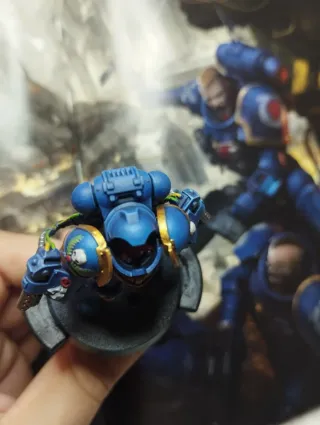 Warhammer 40k Space Marine Sargento Agresor