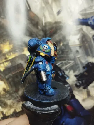 Warhammer 40k Space Marine Sargento Agresor