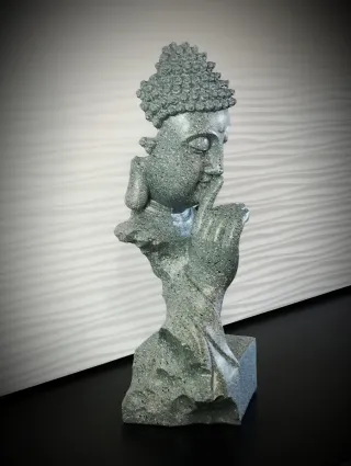 Scultura Buddha - Silenzio