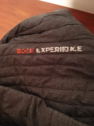 Chaqueta plumas ROCK Experience Talla M Gris