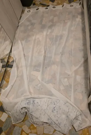 Tenda 140x300cm leggermente trasparente