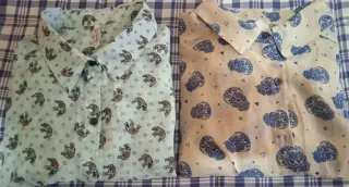 Lote 2 Camisas Estampadas