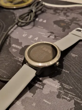 Smartwatch Garmin VIVOACTIVE 3 Gris/Plata