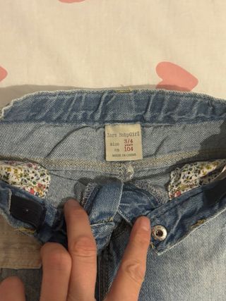 Falda vaquera Zara 3/4 años