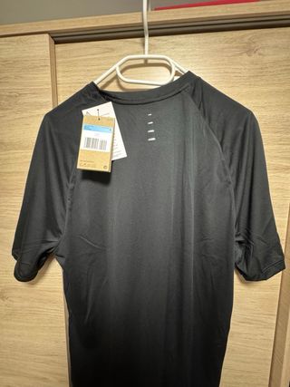 Camiseta Nike Running Hombre Negra Talla M