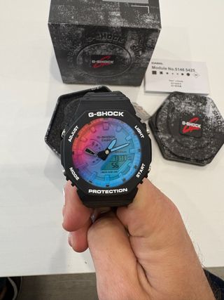 Reloj G-Shock Negro Multicolor