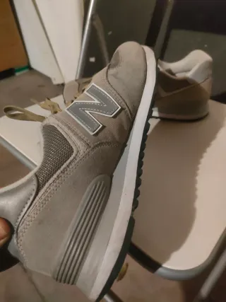 New Balance Scarpe Uomo Beige/Argento